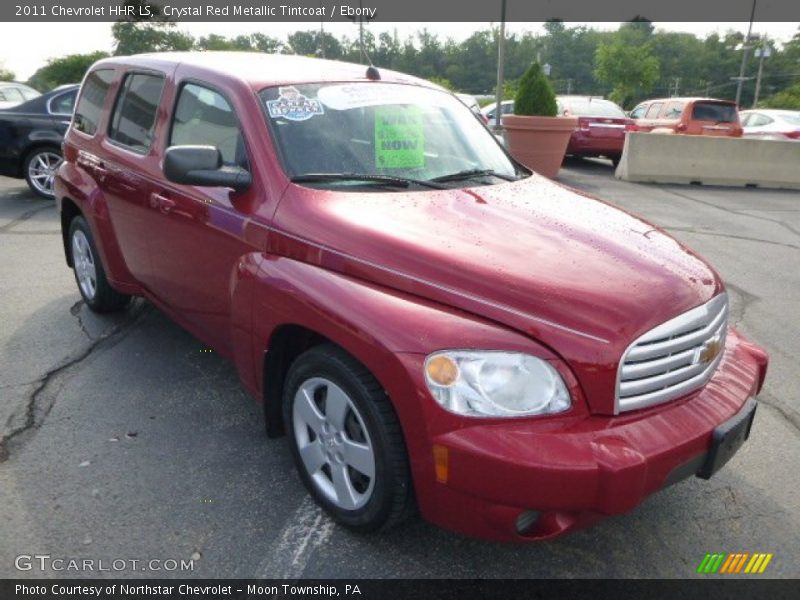 Crystal Red Metallic Tintcoat / Ebony 2011 Chevrolet HHR LS