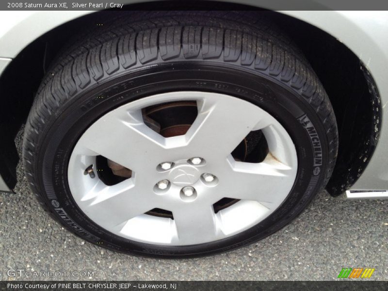 Silver Pearl / Gray 2008 Saturn Aura XE