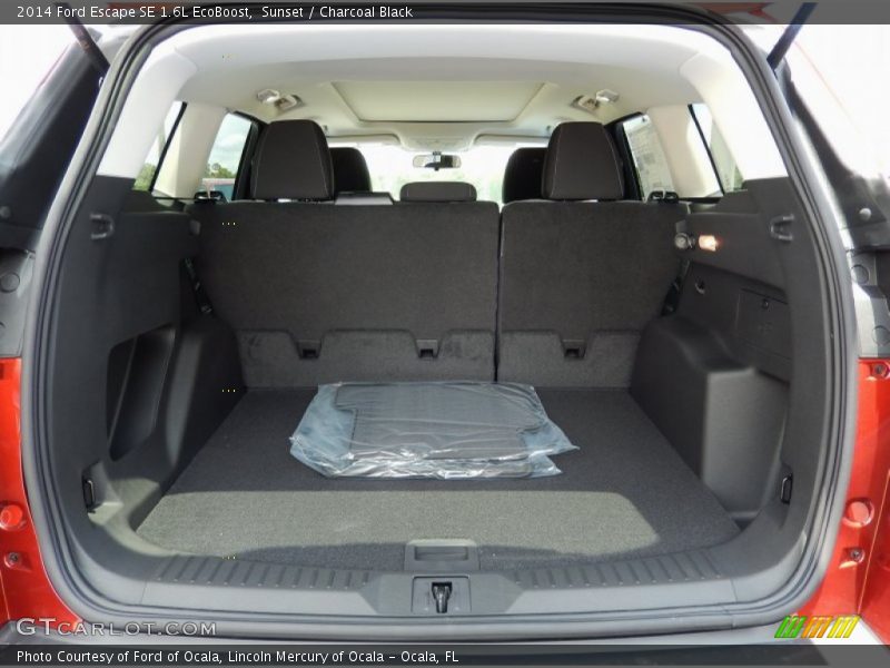 Sunset / Charcoal Black 2014 Ford Escape SE 1.6L EcoBoost