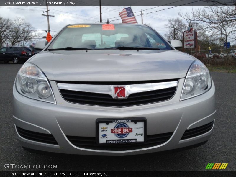 Silver Pearl / Gray 2008 Saturn Aura XE