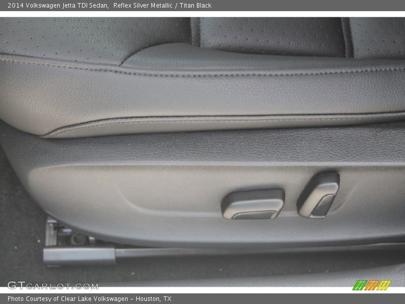 Reflex Silver Metallic / Titan Black 2014 Volkswagen Jetta TDI Sedan