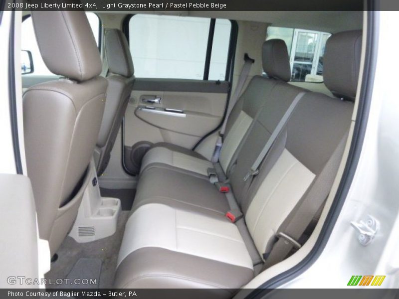 Light Graystone Pearl / Pastel Pebble Beige 2008 Jeep Liberty Limited 4x4