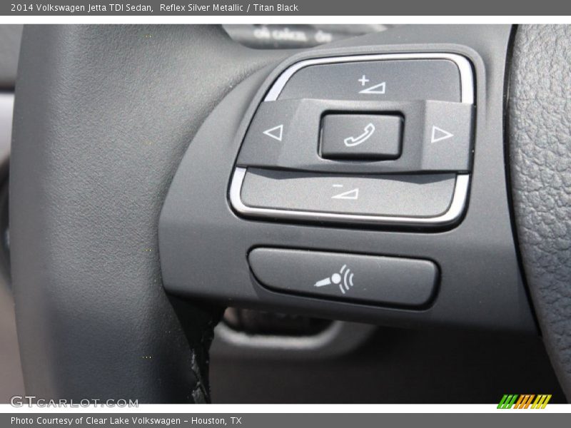 Reflex Silver Metallic / Titan Black 2014 Volkswagen Jetta TDI Sedan