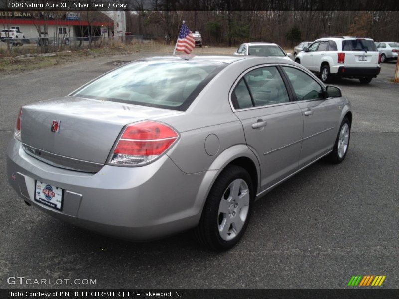 Silver Pearl / Gray 2008 Saturn Aura XE