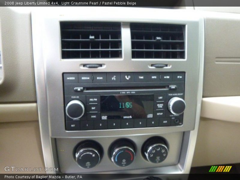 Light Graystone Pearl / Pastel Pebble Beige 2008 Jeep Liberty Limited 4x4