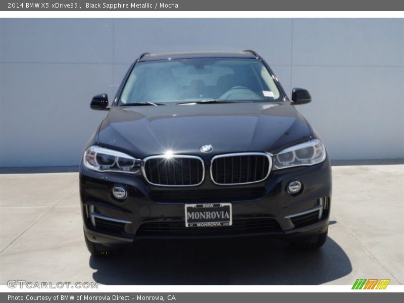 Black Sapphire Metallic / Mocha 2014 BMW X5 xDrive35i