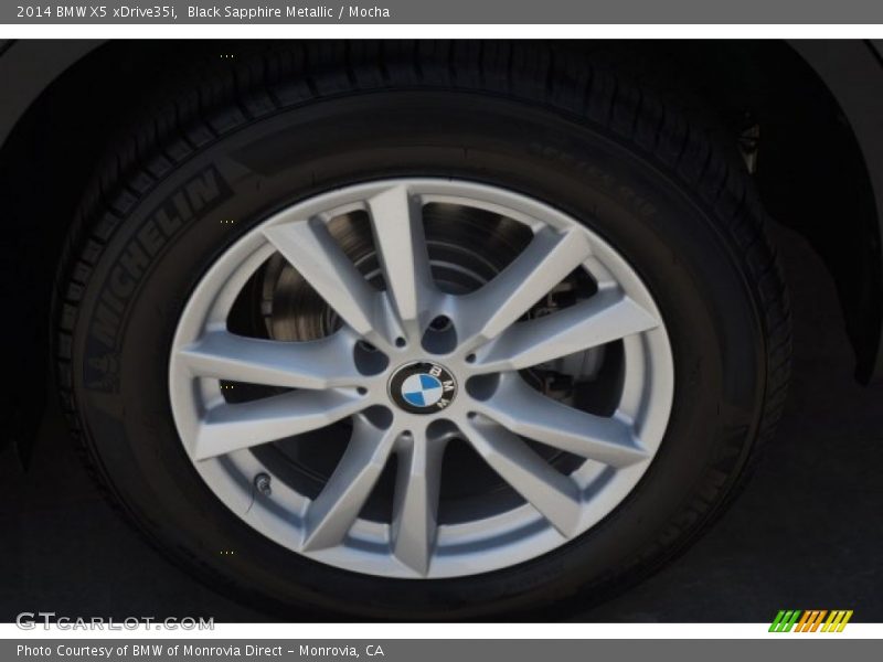 Black Sapphire Metallic / Mocha 2014 BMW X5 xDrive35i