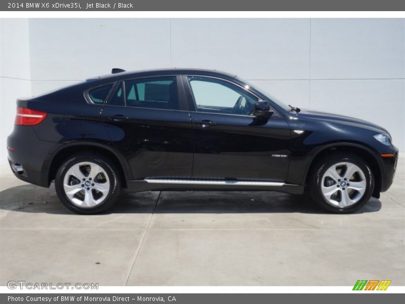 Jet Black / Black 2014 BMW X6 xDrive35i