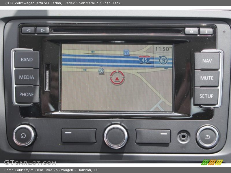 Reflex Silver Metallic / Titan Black 2014 Volkswagen Jetta SEL Sedan