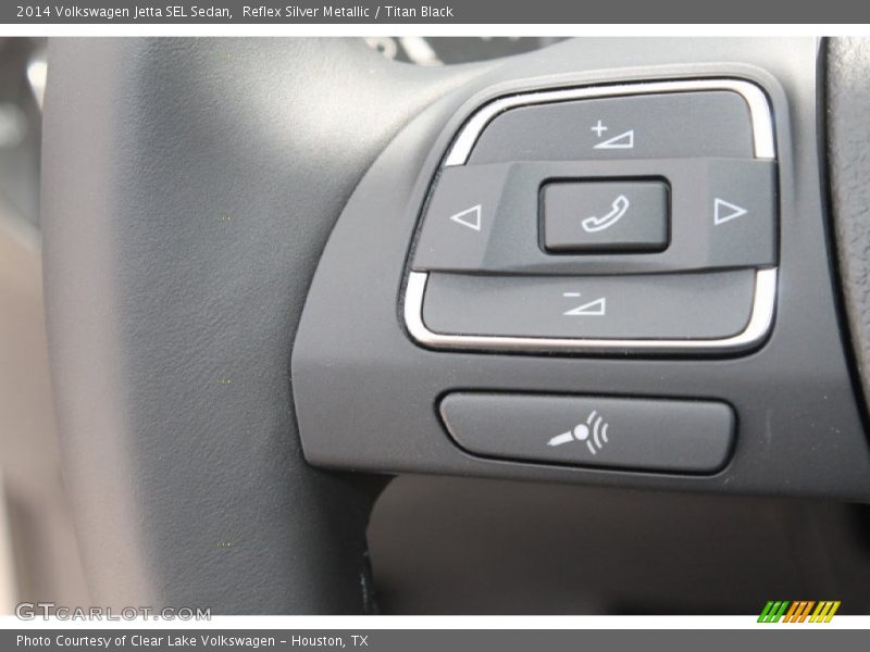 Reflex Silver Metallic / Titan Black 2014 Volkswagen Jetta SEL Sedan