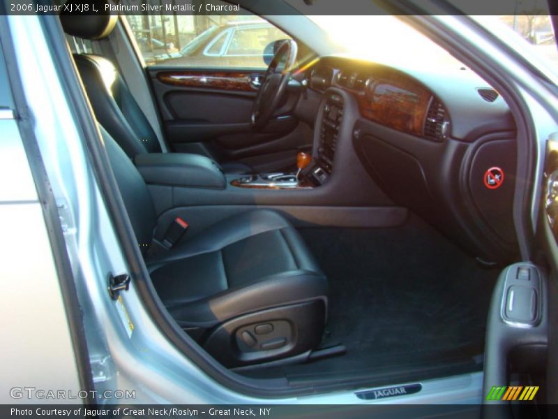 Platinum Silver Metallic / Charcoal 2006 Jaguar XJ XJ8 L