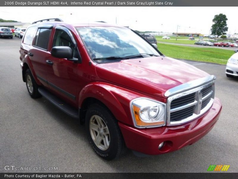 Inferno Red Crystal Pearl / Dark Slate Gray/Light Slate Gray 2006 Dodge Durango SLT HEMI 4x4