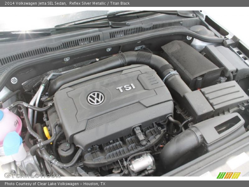 Reflex Silver Metallic / Titan Black 2014 Volkswagen Jetta SEL Sedan