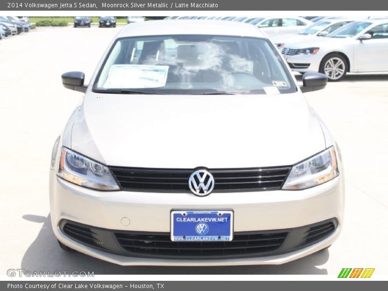 Moonrock Silver Metallic / Latte Macchiato 2014 Volkswagen Jetta S Sedan