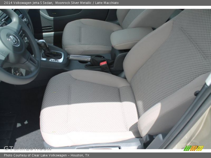 Moonrock Silver Metallic / Latte Macchiato 2014 Volkswagen Jetta S Sedan
