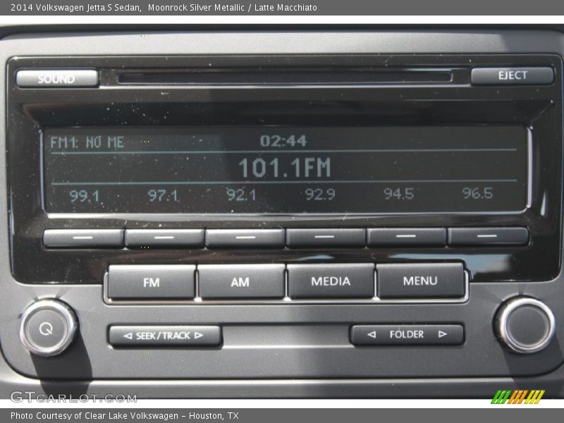 Moonrock Silver Metallic / Latte Macchiato 2014 Volkswagen Jetta S Sedan