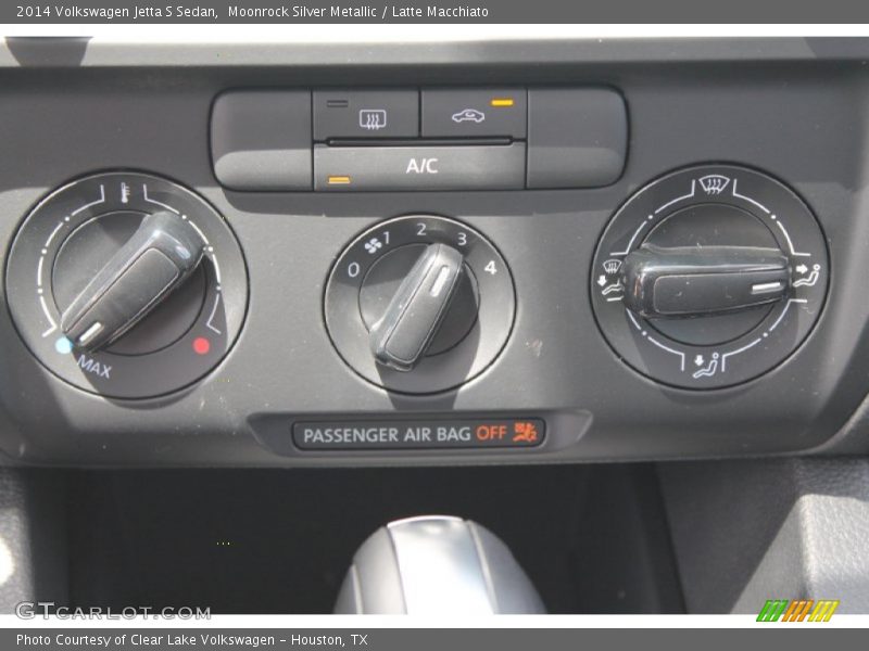 Moonrock Silver Metallic / Latte Macchiato 2014 Volkswagen Jetta S Sedan