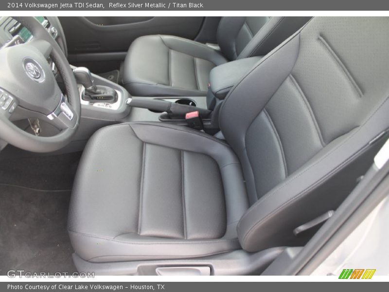 Reflex Silver Metallic / Titan Black 2014 Volkswagen Jetta TDI Sedan