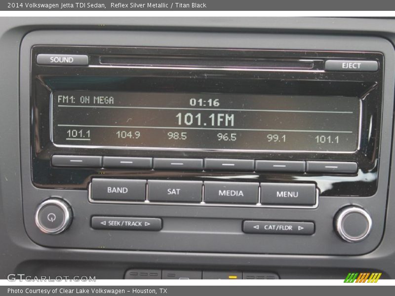 Reflex Silver Metallic / Titan Black 2014 Volkswagen Jetta TDI Sedan