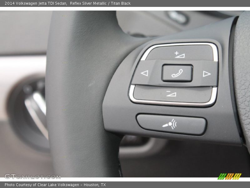 Reflex Silver Metallic / Titan Black 2014 Volkswagen Jetta TDI Sedan