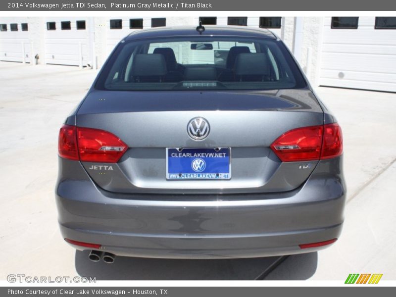 Platinum Gray Metallic / Titan Black 2014 Volkswagen Jetta TDI Sedan