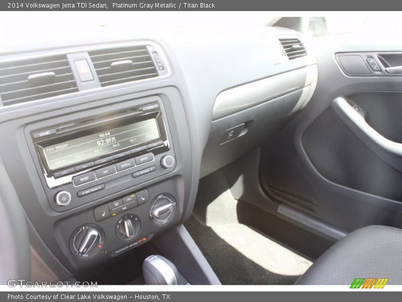 Platinum Gray Metallic / Titan Black 2014 Volkswagen Jetta TDI Sedan