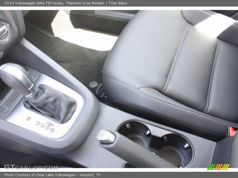 Platinum Gray Metallic / Titan Black 2014 Volkswagen Jetta TDI Sedan