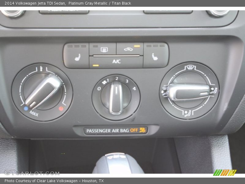 Platinum Gray Metallic / Titan Black 2014 Volkswagen Jetta TDI Sedan
