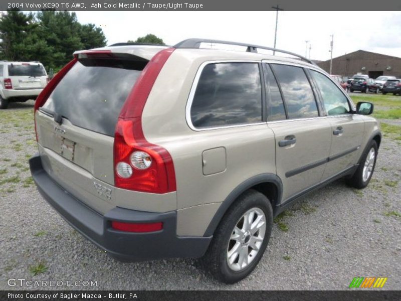 Ash Gold Metallic / Taupe/Light Taupe 2004 Volvo XC90 T6 AWD