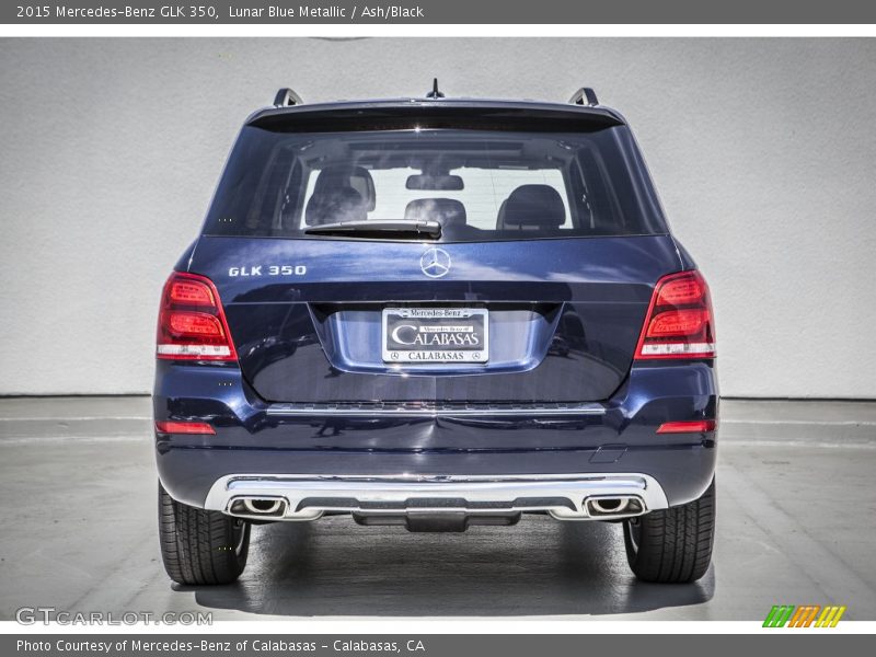 Lunar Blue Metallic / Ash/Black 2015 Mercedes-Benz GLK 350