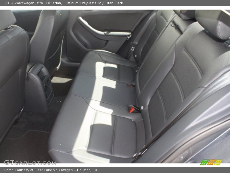 Platinum Gray Metallic / Titan Black 2014 Volkswagen Jetta TDI Sedan