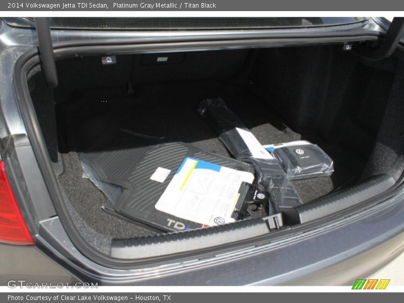 Platinum Gray Metallic / Titan Black 2014 Volkswagen Jetta TDI Sedan