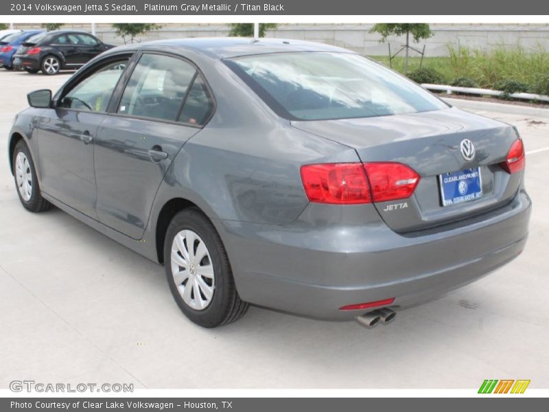 Platinum Gray Metallic / Titan Black 2014 Volkswagen Jetta S Sedan