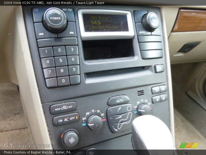 Controls of 2004 XC90 T6 AWD