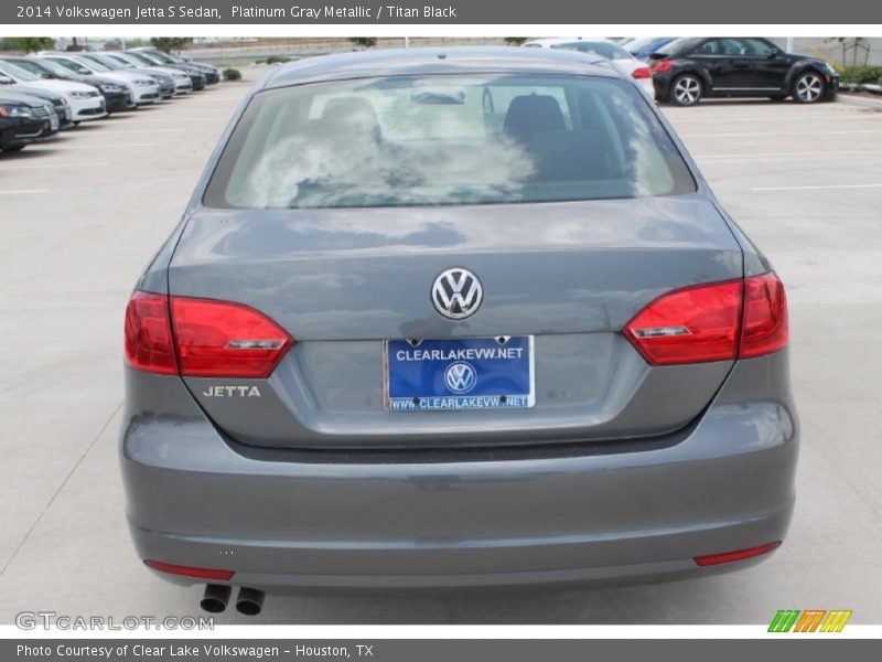 Platinum Gray Metallic / Titan Black 2014 Volkswagen Jetta S Sedan