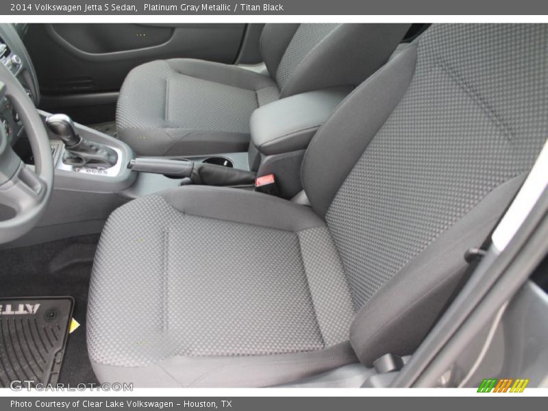 Platinum Gray Metallic / Titan Black 2014 Volkswagen Jetta S Sedan
