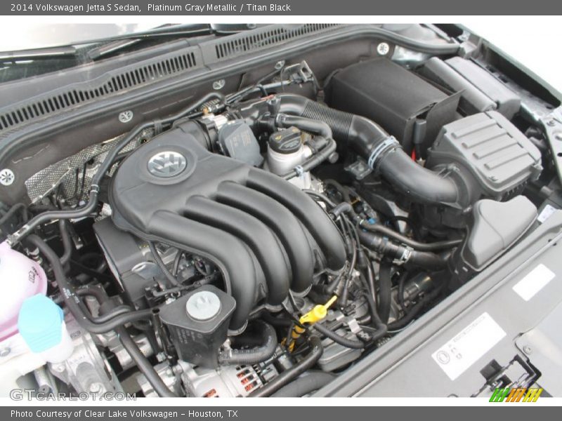 Platinum Gray Metallic / Titan Black 2014 Volkswagen Jetta S Sedan