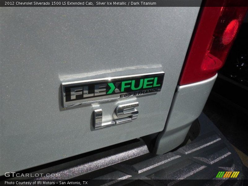 Silver Ice Metallic / Dark Titanium 2012 Chevrolet Silverado 1500 LS Extended Cab