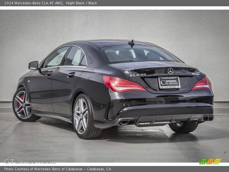 Night Black / Black 2014 Mercedes-Benz CLA 45 AMG