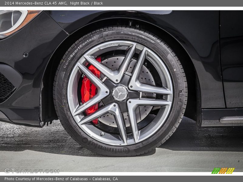 Night Black / Black 2014 Mercedes-Benz CLA 45 AMG