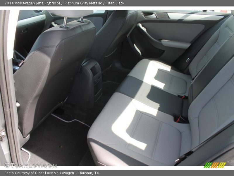 Platinum Gray Metallic / Titan Black 2014 Volkswagen Jetta Hybrid SE