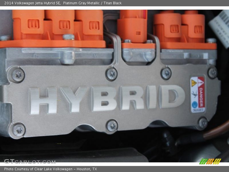 Platinum Gray Metallic / Titan Black 2014 Volkswagen Jetta Hybrid SE
