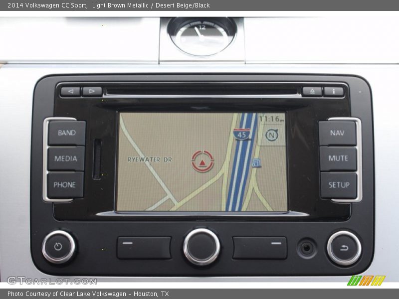 Light Brown Metallic / Desert Beige/Black 2014 Volkswagen CC Sport