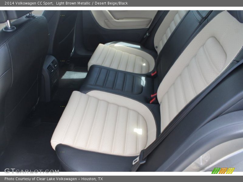 Light Brown Metallic / Desert Beige/Black 2014 Volkswagen CC Sport