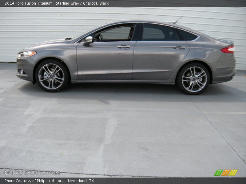 2014 Fusion Titanium Sterling Gray