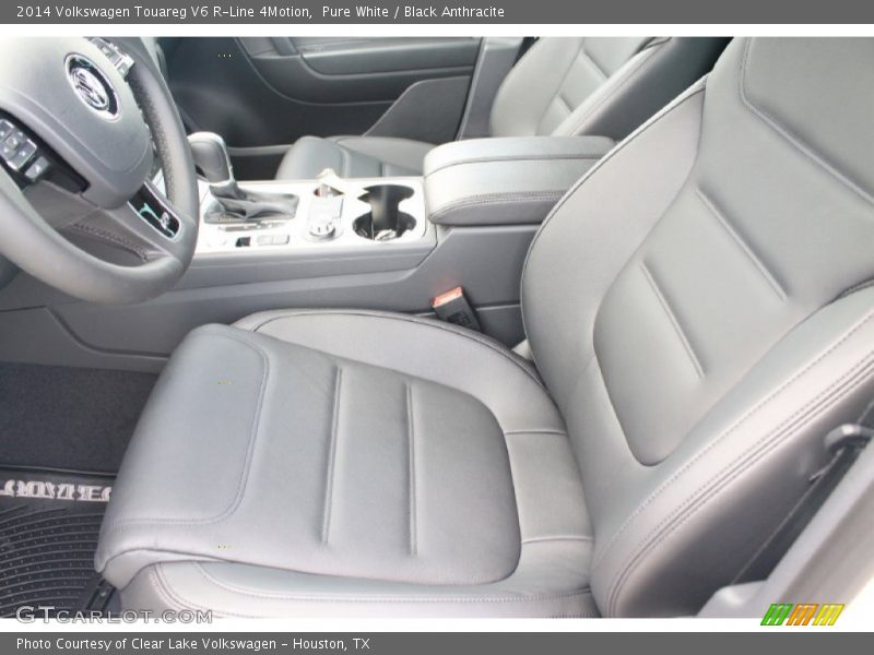 Pure White / Black Anthracite 2014 Volkswagen Touareg V6 R-Line 4Motion