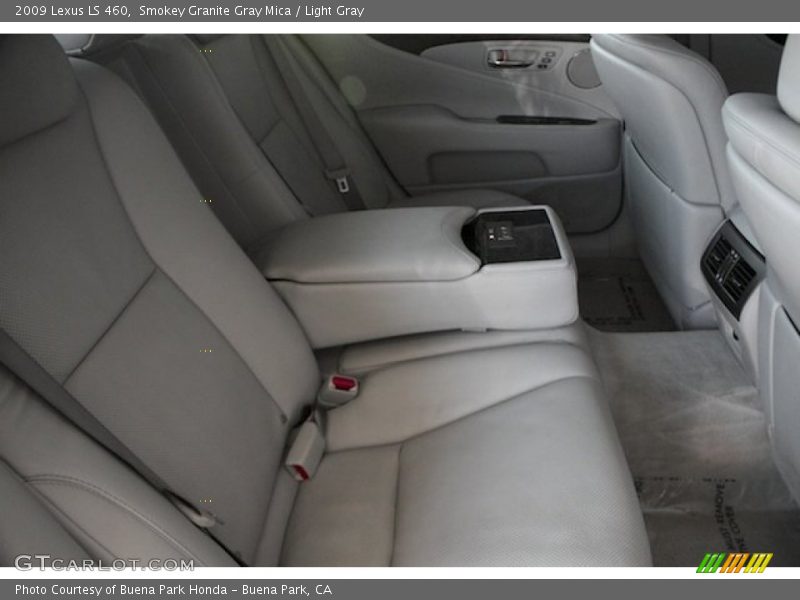 Smokey Granite Gray Mica / Light Gray 2009 Lexus LS 460