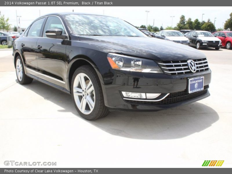 Black / Titan Black 2014 Volkswagen Passat 1.8T SEL Premium