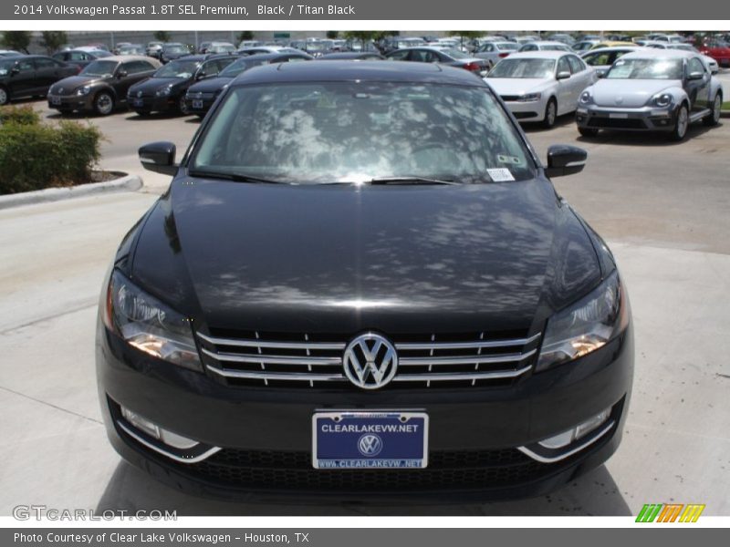 Black / Titan Black 2014 Volkswagen Passat 1.8T SEL Premium