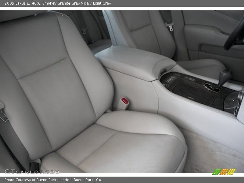 Smokey Granite Gray Mica / Light Gray 2009 Lexus LS 460